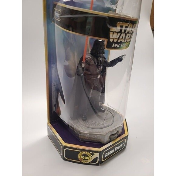Star Wars Epic Force Darth Vader Figure ROTATES 360 Action James Earl Jones - Picture 7 of 11